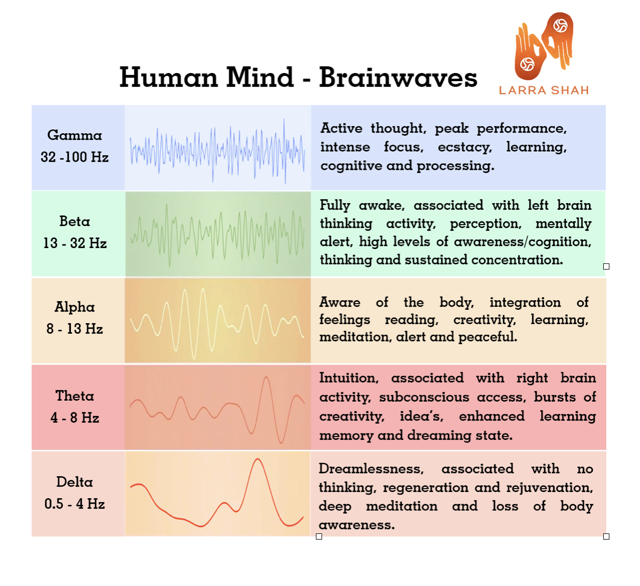 human mind brainwaves